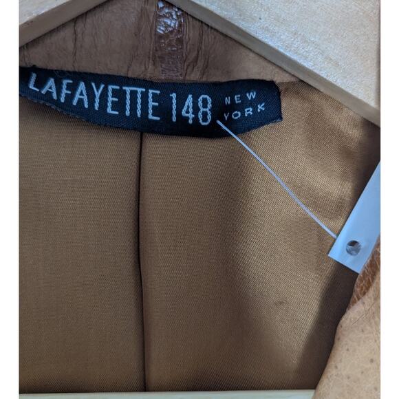 Lafayete 148 Suede Jacket - Picture 6 of 8